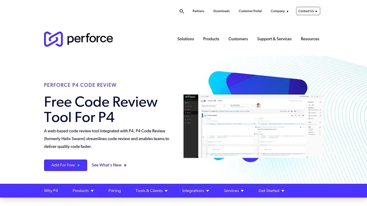 Perforce P4 Code Review (formerly Helix Swarm)