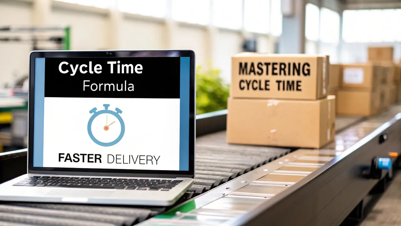 Mastering the Cycle Time Formula for Faster Delivery